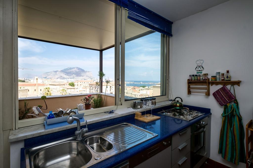 Panoramica Blu Villa Palermo Ngoại thất bức ảnh